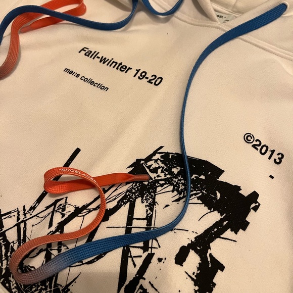 Authentic White 2019-20 Off-white Hoodie - Picture 3 of 3